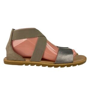Sorel Ella II Flat‎ Sandals Womens Size 8